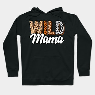 Wild Mama Zoo Born Two be Wild B-day Jungle Animal Hoodie